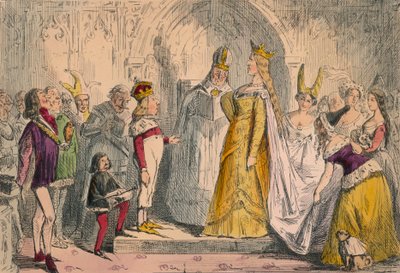 Sňatek Jindřicha Šestého a Markéty z Anjou, 1850 od John Leech