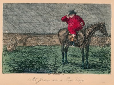 Pan Jorrocks má sbohem, 1854 od John Leech