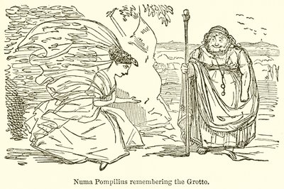 Numa Pompilius vzpomíná na jeskyni od John Leech