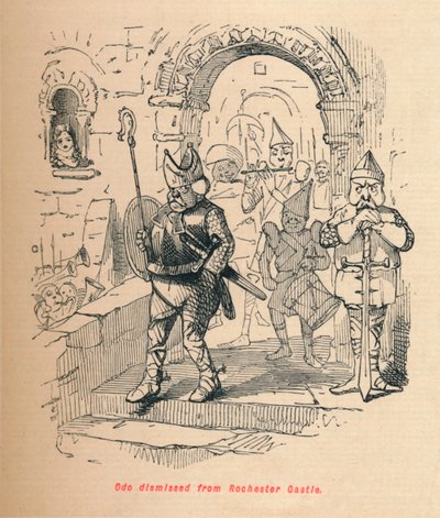 Odo propuštěn z hradu Rochester, c1860, c1860 od John Leech