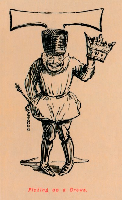 Vyzvednutí koruny, c1860, c1860 od John Leech