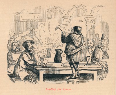 Reading the Dream, c1860, c1860 od John Leech