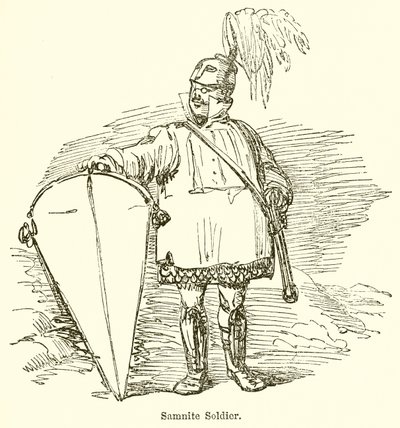 Samnitský voják od John Leech