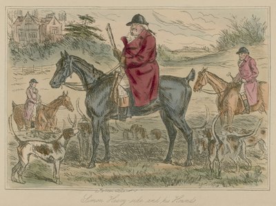 Simon Heavy-side a jeho psi od John Leech