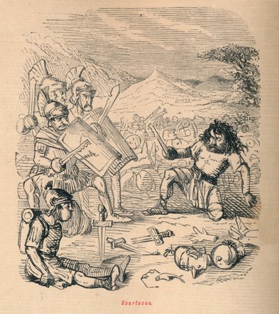 Spartakus, 1852 od John Leech