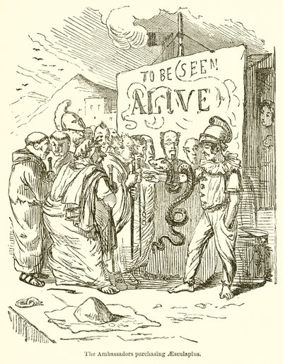 Velvyslanci kupují Aesculapia od John Leech