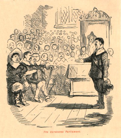 Parlament Barebones, 1897. od John Leech