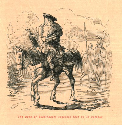 Vévoda z Buckinghamu má podezření, že je sledován, 1897. od John Leech