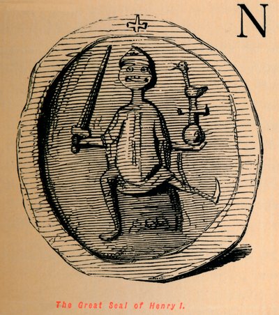 Velká pečeť Jindřicha I., c1860, c1860 od John Leech