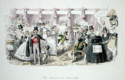 Manželé Tattersalls od John Leech