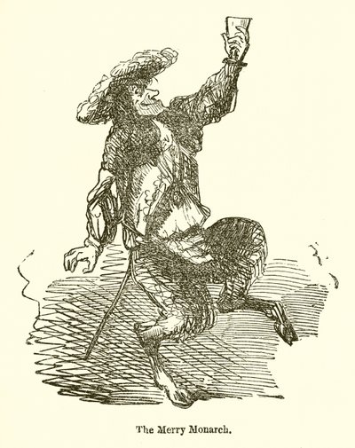 Veselý panovník od John Leech