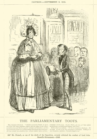 Parlamentní Toots od John Leech