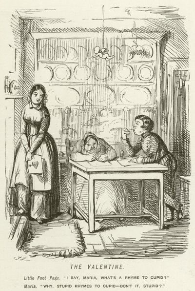 Valentýna od John Leech