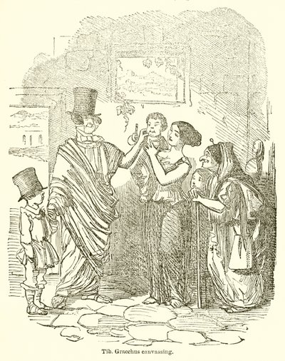 Tib. Gracchus Canvassing od John Leech