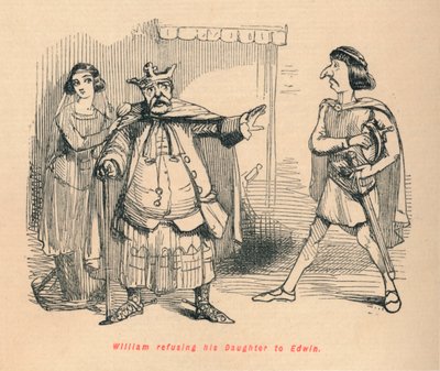 William odmítá Edwinovi svou dceru, c1860, c1860 od John Leech