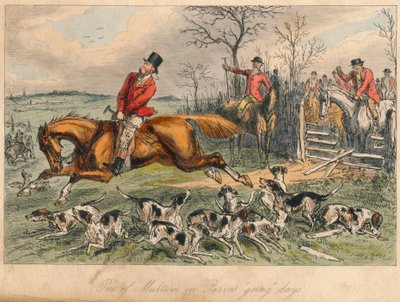 Jeden z dnů Multum v Parvos, 1865. Umělci: John Leech, Hablot Knight Browne. od John Leech and Hablot Knight Browne