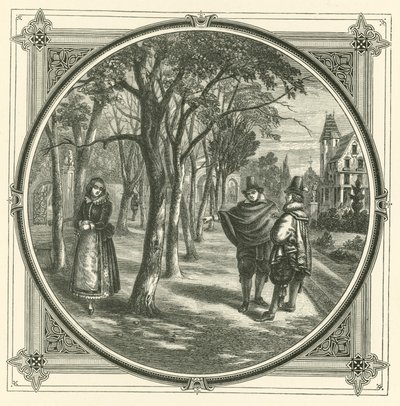 Pospíšit ve volném čase (rytina) od John Leighton