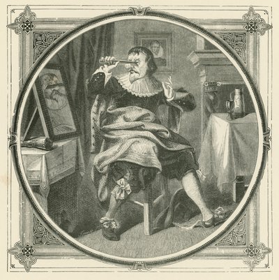 Kdo si usekne nos, navzdory vlastní tváři (rytina) od John Leighton