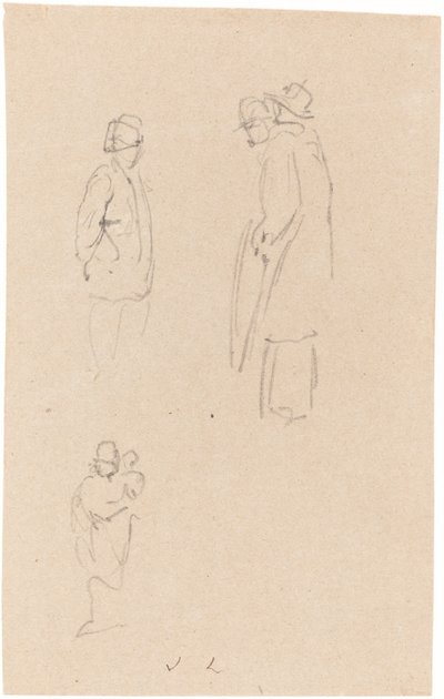 Figurové studie od John Linnell