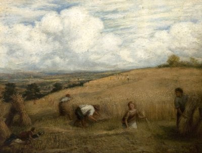 Sklizeň, 1857 od John Linnell