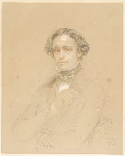 Portrét gentlemana od John Linnell