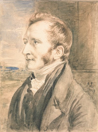 Portrét muže od John Linnell