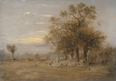 Pasení ovcí od John Linnell