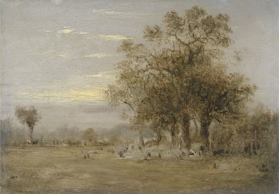 Pasení ovcí od John Linnell