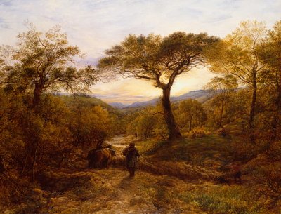 letní večer od John Linnell
