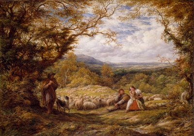 The Sheep Drive od John Linnell