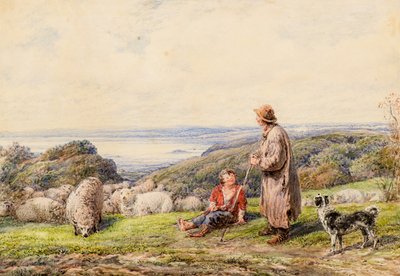 Pastýř od John Linnell