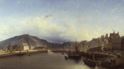 Most v Cherbourgu od John Louis Petit