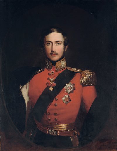 Portrét prince Alberta, 1842 od John Lucas