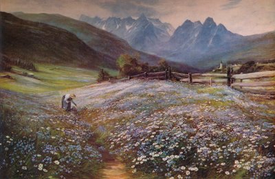 června v rakouském Tyrolsku, c1892 od John MacWhirter