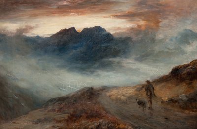 Mlha na horách od John MacWhirter