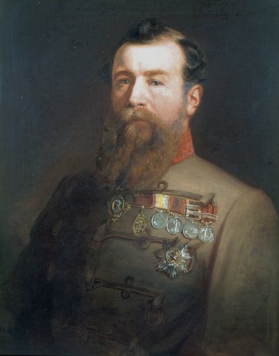 Brigádní generál Sir Harry Lumsden CB (1821-96) kolem roku 1866 od John Maclaren Barclay