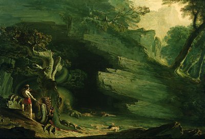 Kadmus a drak od John Martin