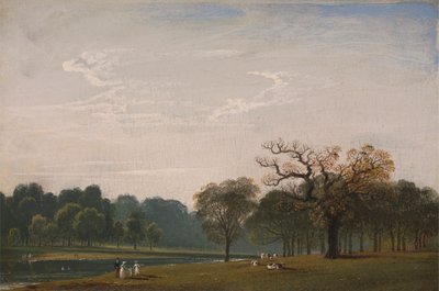 Kensingtonské zahrady od John Martin