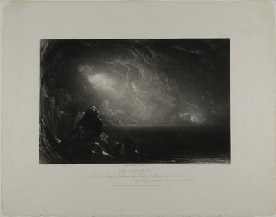 Stvoření, z ilustrací Bible od John Martin