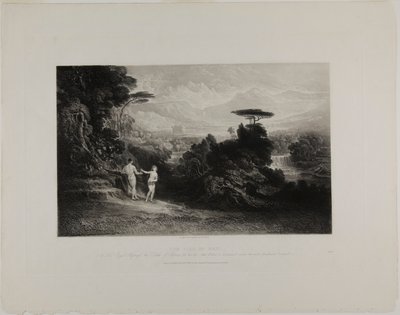 Pád člověka, z ilustrací Bible od John Martin