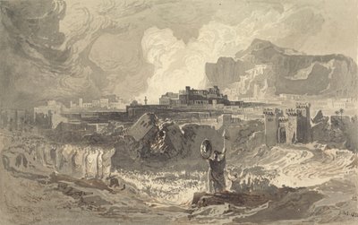 Hradby Jericha od John Martin