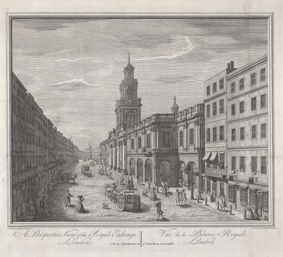 Royal Exchange, Londýn od John Maurer