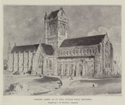 Paisley Abbey, jak bude vypadat po obnově od John McLure Hamilton