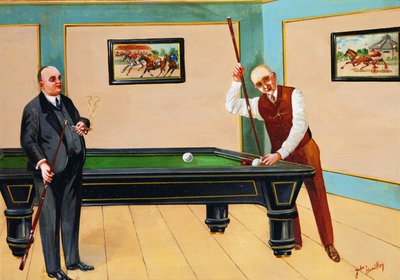 Billardový zápas od John McLure Hamilton