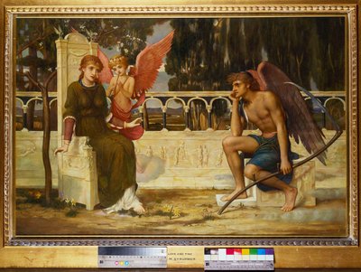 Láska a čas od John Melhuish Strudwick