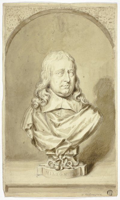 Busta Miltona od John Michael Rysbrack