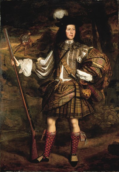 Highland Chieftain: Portrét lorda Mungo Murraye od John Michael Wright