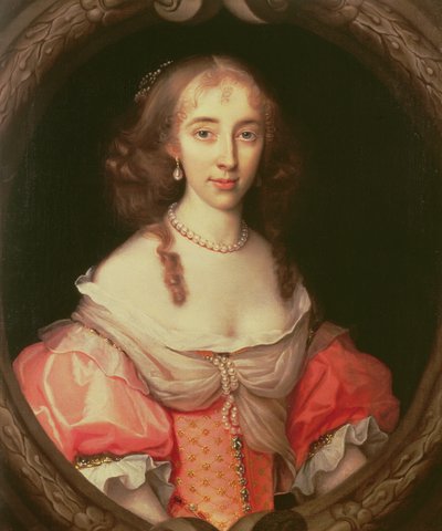 Portrét Magdalen Aston (olej na plátně) od John Michael Wright