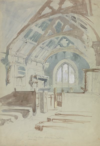 Interiér Rag Chapel, Sir Robert Vaugn