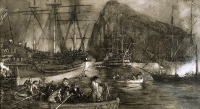 Kohout na skále (Sir George Eliott) od John Millar Watt